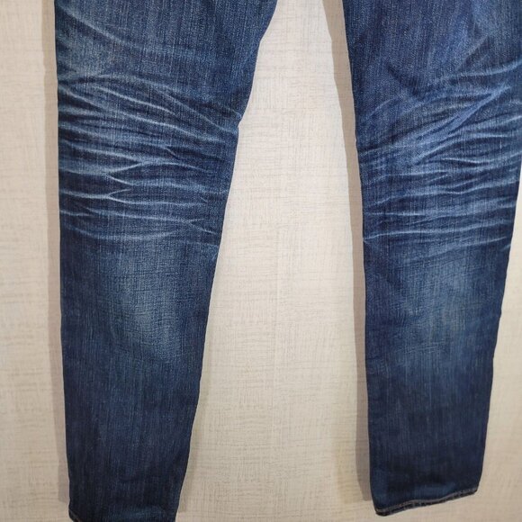 Ag Adriano Goldschmied Jeans Womens 29R 31x33 Blue Skinny Straight Denim Stretch - Picture 11 of 12